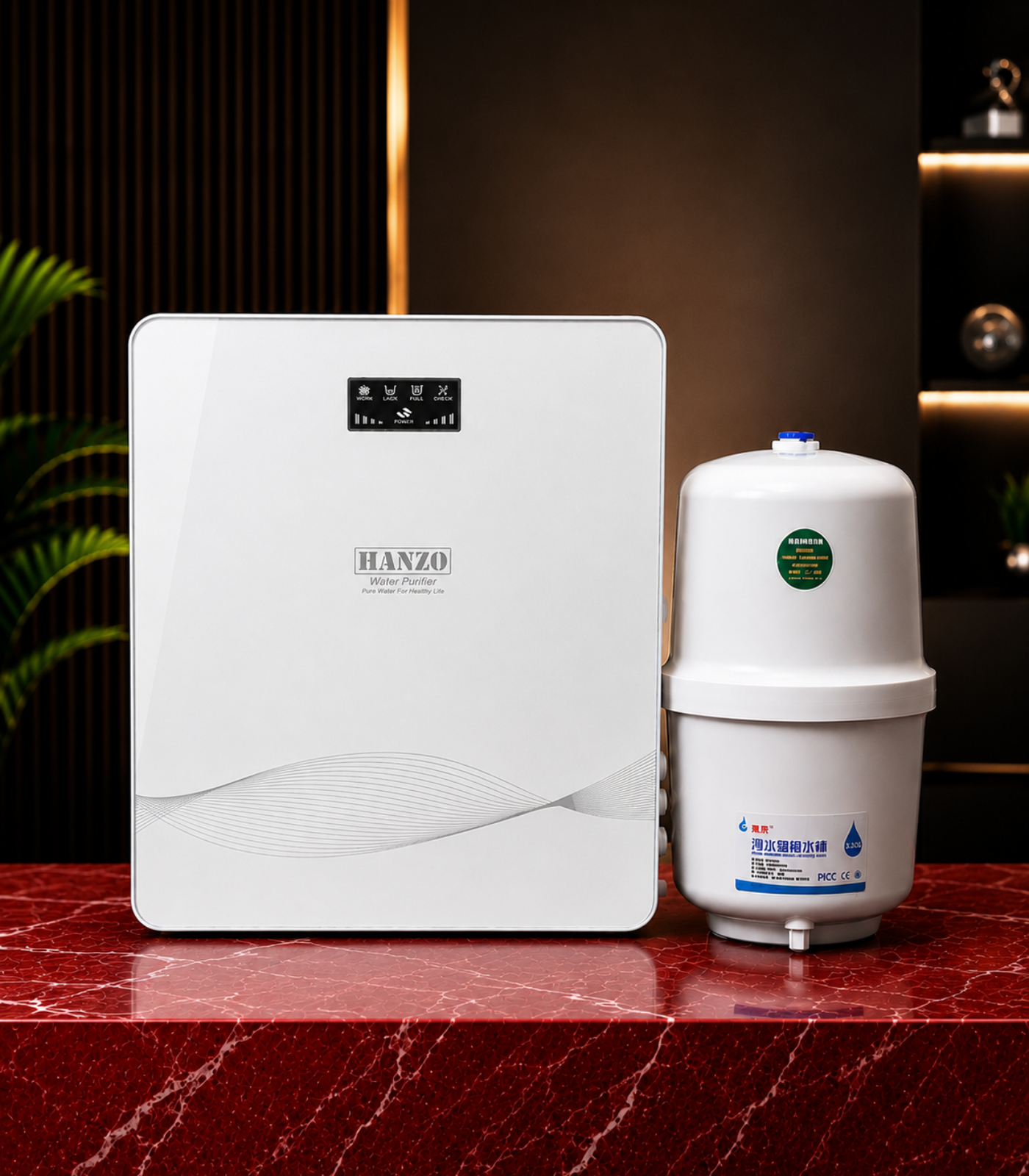 HANZO Box Model (Silver Edition) Smart RO Water Purifier