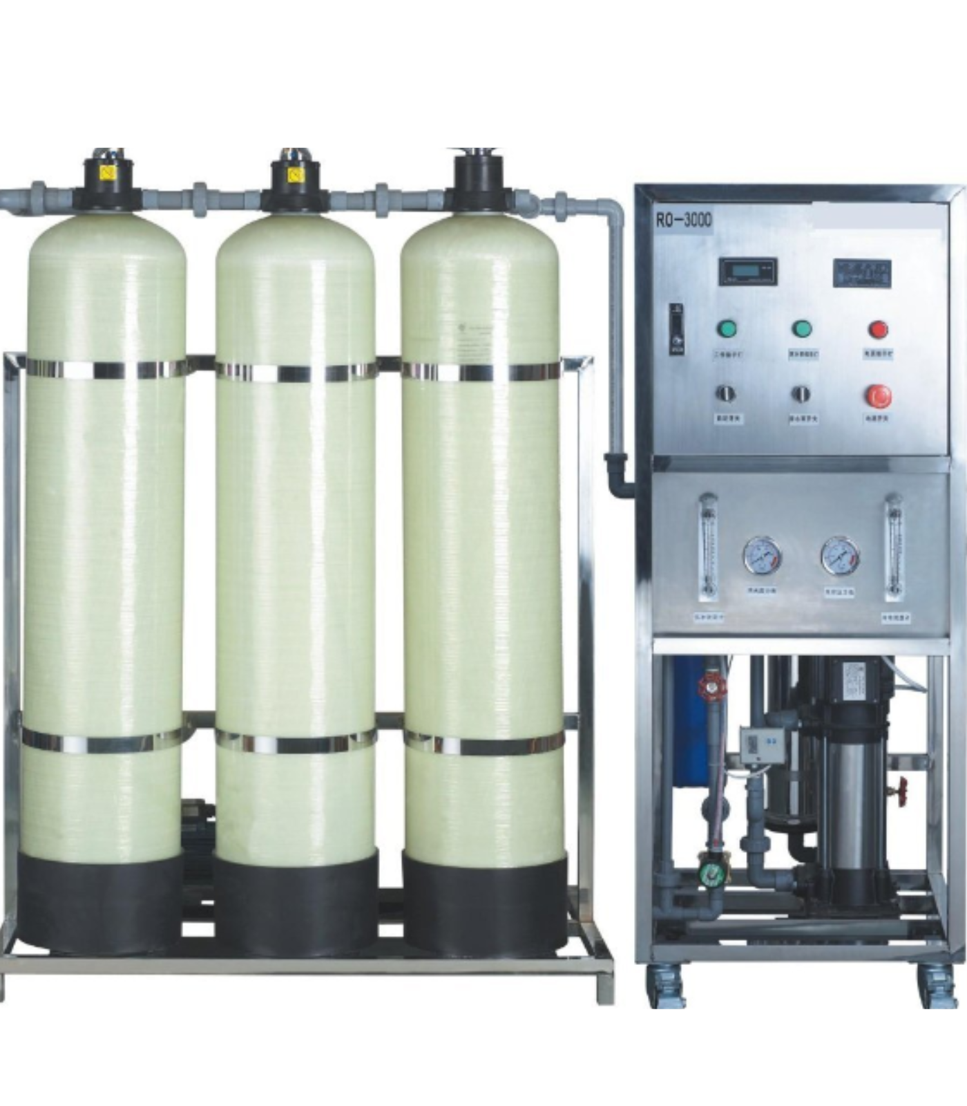 HANZO RO-3000 Industrial Water Treatment Plant